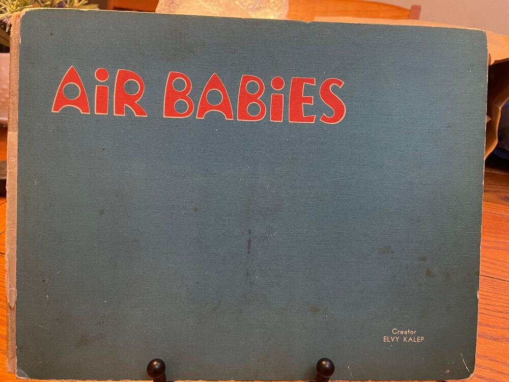 1936 Air Babies Elvy Kalep Amelia Earhart Foreword Aviation Picture Book